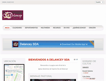 Tablet Screenshot of delanceysda.com
